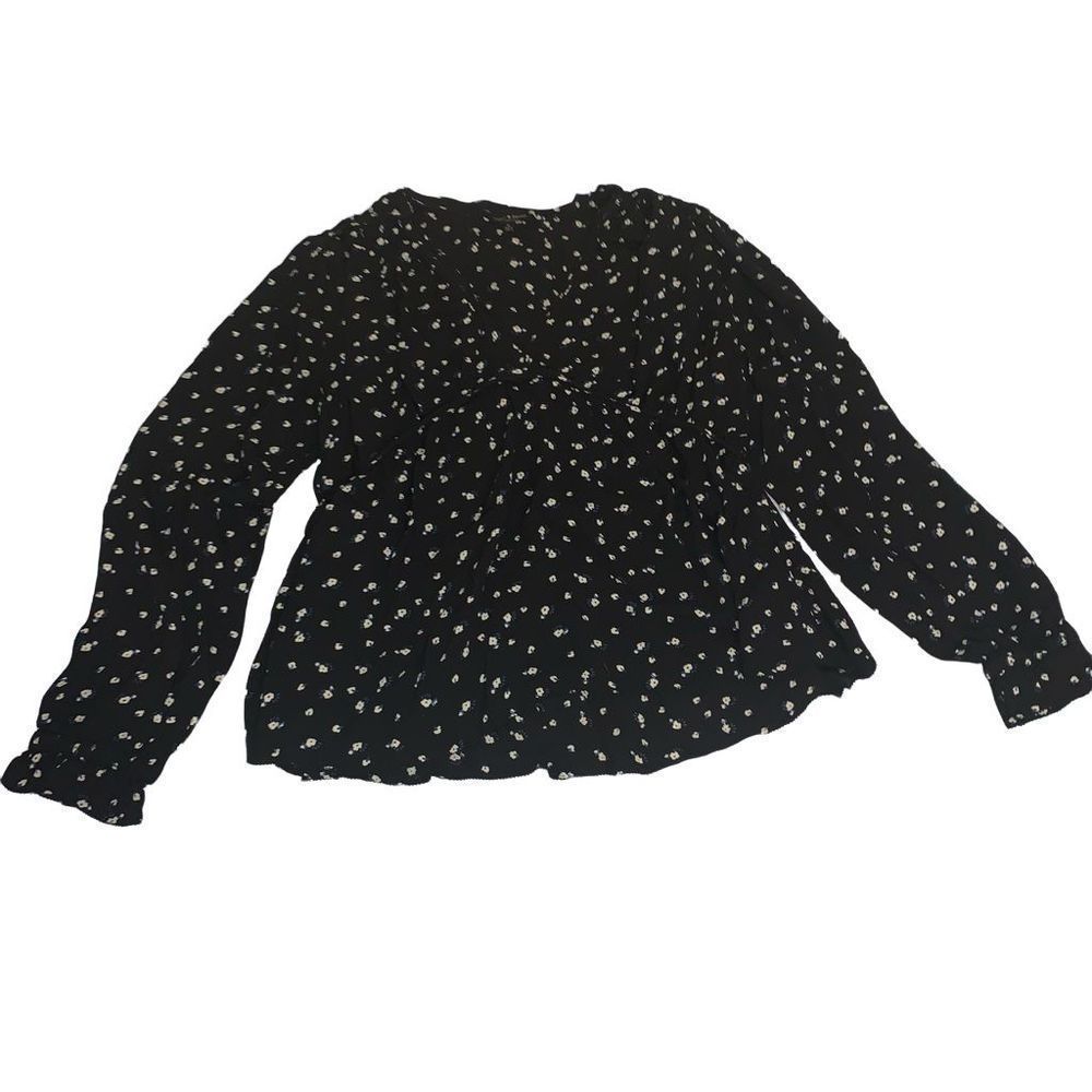 Lucky Brand Long Sleeve Top, Size Large